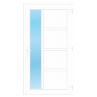 DZ028 Profine Nebeneingangstüren - DZ028
