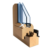 perfektschliff-retro Massiv Holzfenster - Perfektschliff Retro