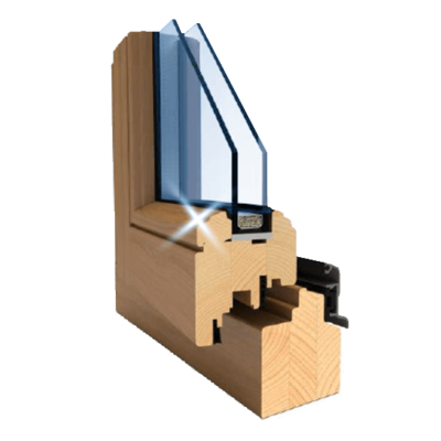 perfektschliff-retro Massiv Holzfenster - Perfektschliff Retro